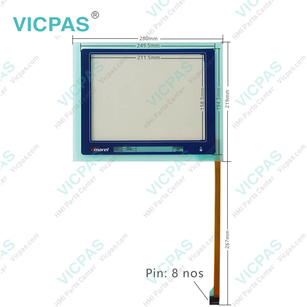Marel M3210 Touch Glass