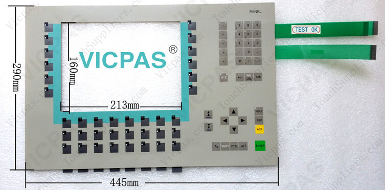 Siemens MP270 6" Membrane Keypad