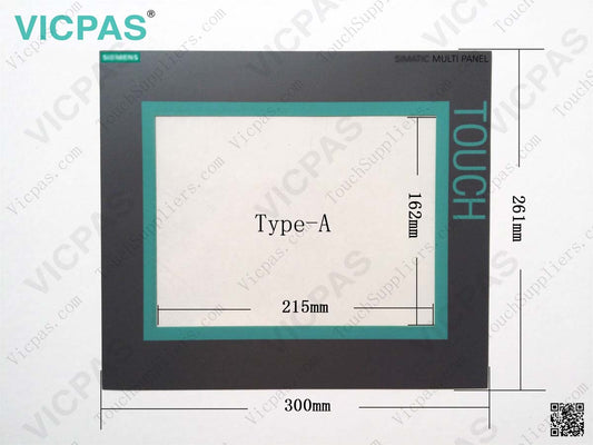Siemens MP277 Simatic 10" Front Overlay Type A