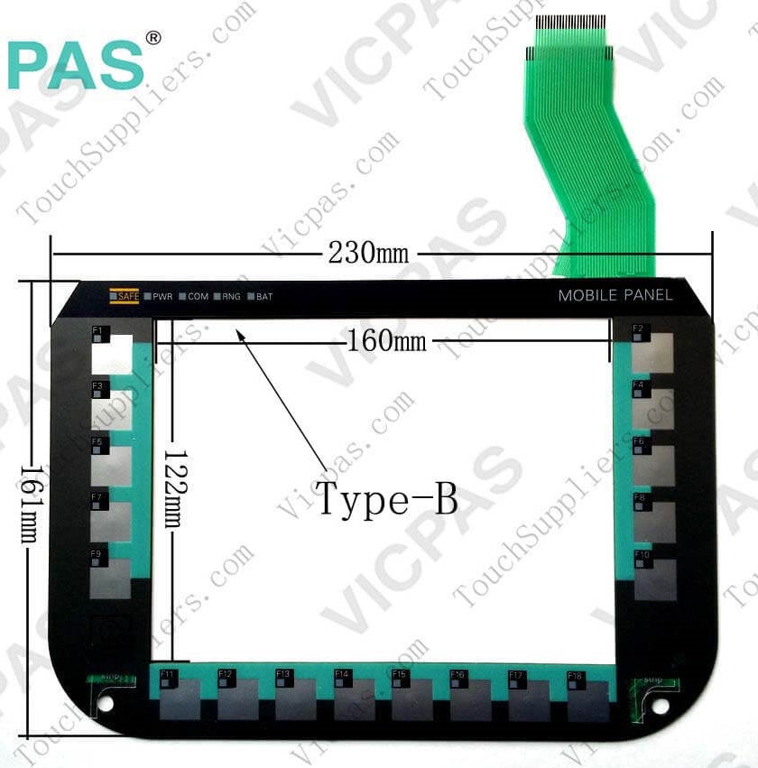 Siemens MP277 8" Mobile Membrane Keypad Type B