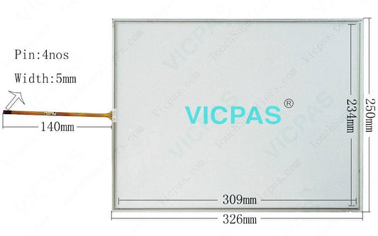 Siemens MP370 15" Touch Glass