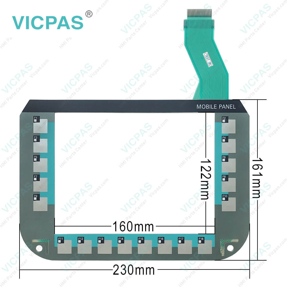 Siemens Mobile Panel 270 7.5" Membrane Keypad Type A