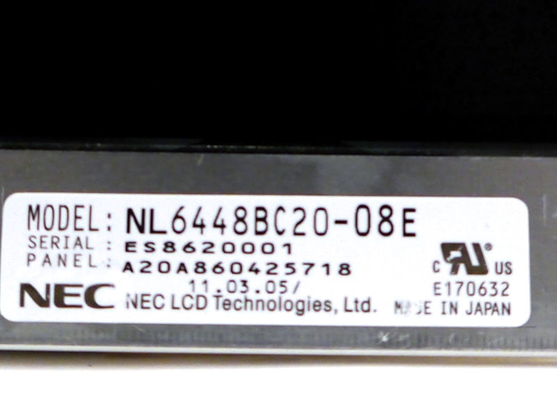 NEC NL6448BC20-08E