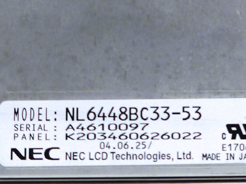 NEC NL6448BC33-53