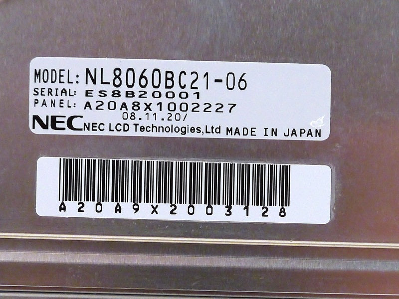 NEC NL8060BC21-06