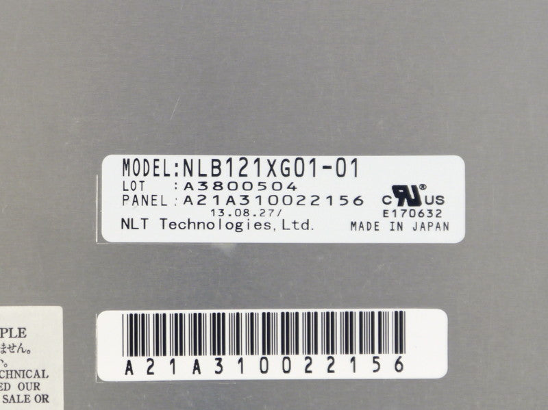 NLT Technologies NLB121XG01-01
