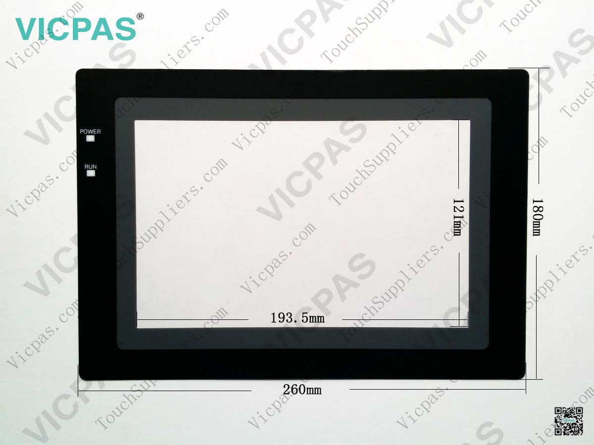 Omron NT600S-ST121B-EV3 Front Overlay