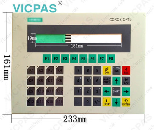 Siemens OP15 Membrane Keypad Type A