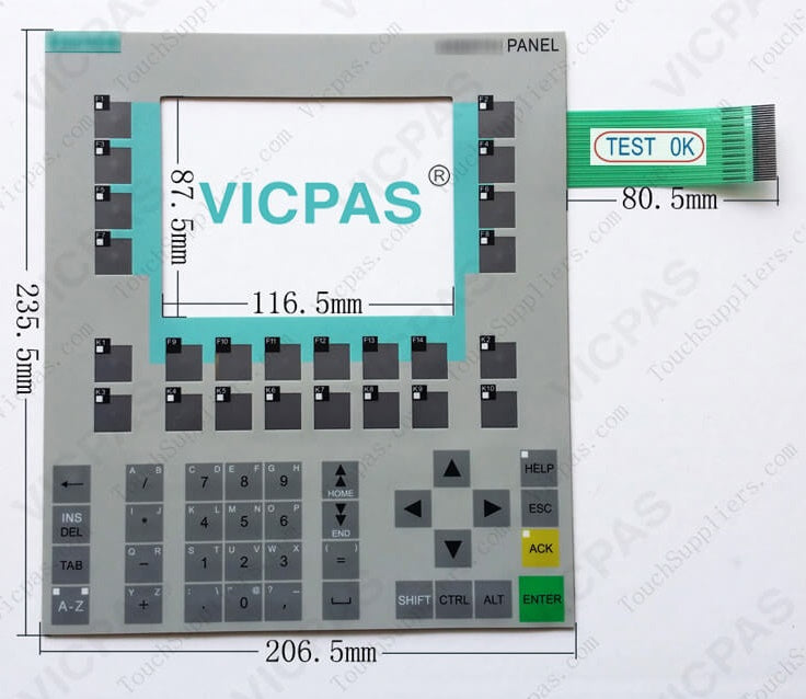 Siemens OP170B Membrane Keypad