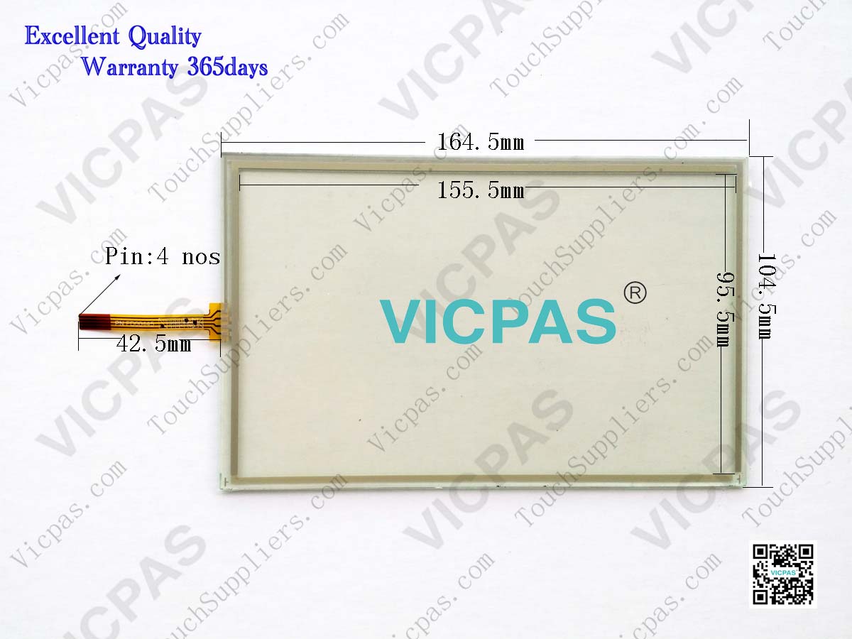 Vicpas QST-070WA075H Touch Glass