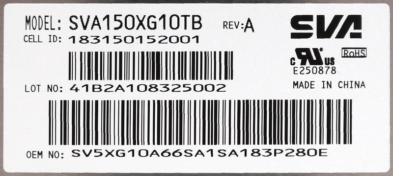 SVA-NEC SVA150XG10TB
