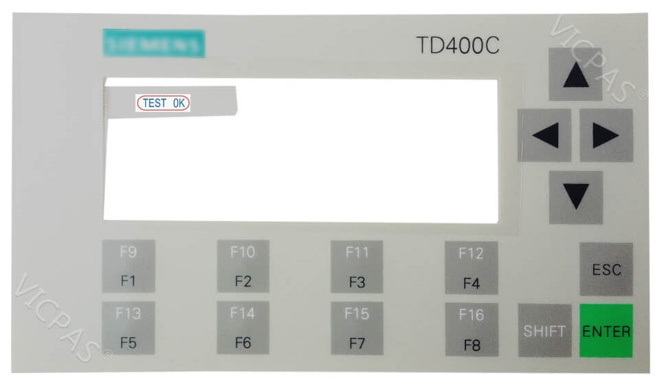 Siemens TD400C Membrane Keypad