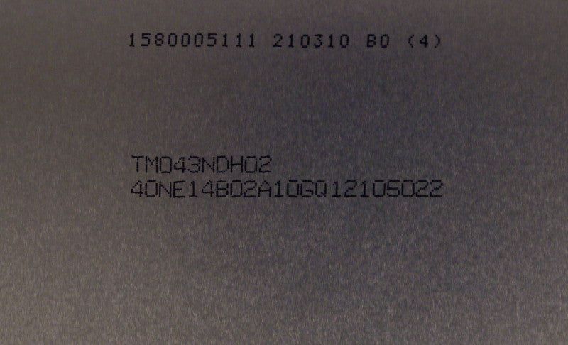 Tianma TM043NDH02-40