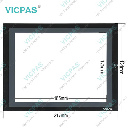 Omron TP-4272S2 Front Overlay