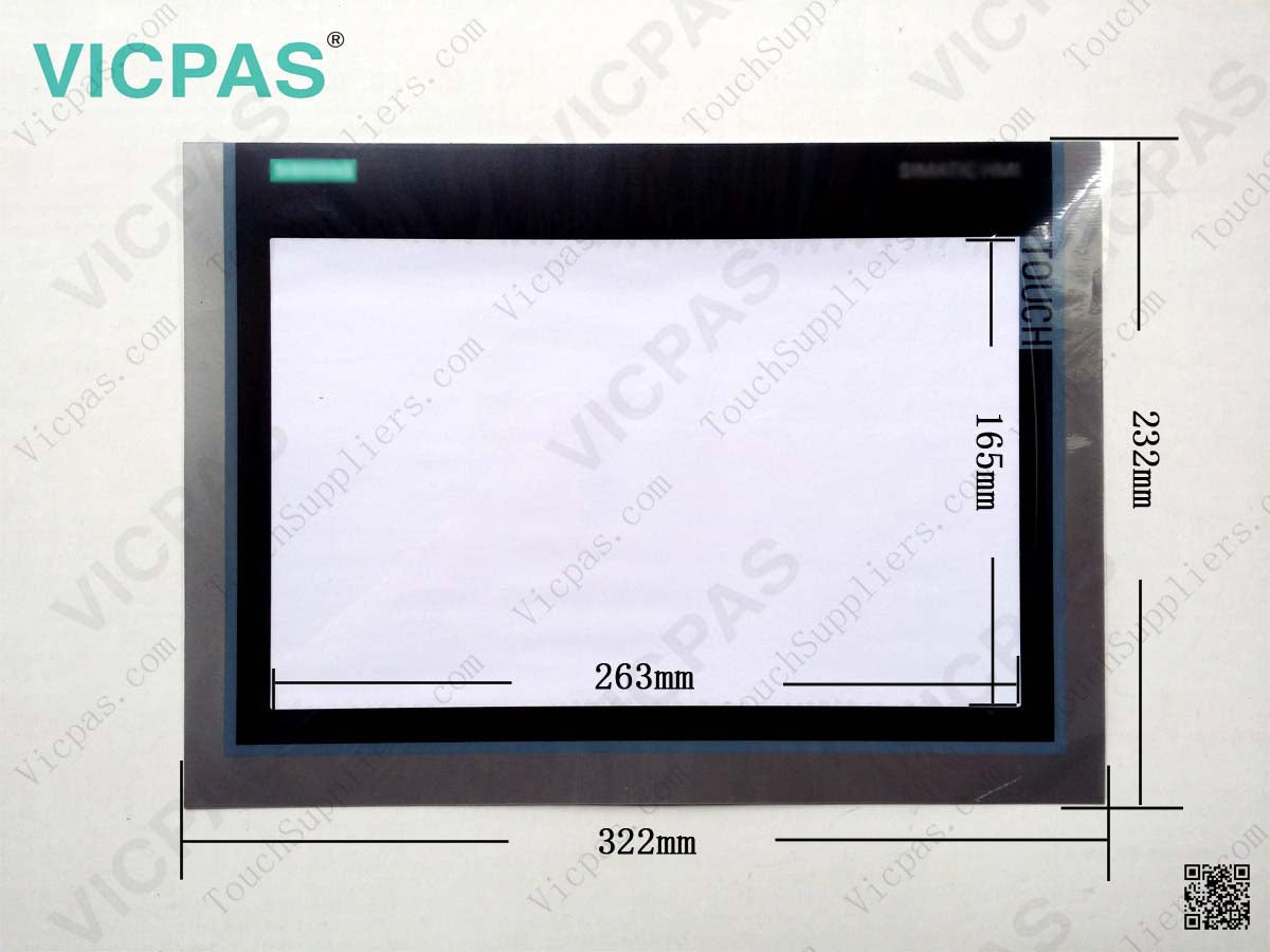 Siemens TP1200 Comfort Front Overlay