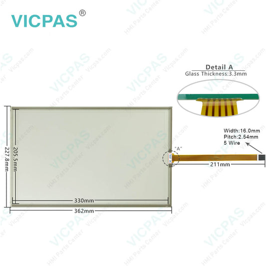 Siemens TP1500 Comfort Touch Glass