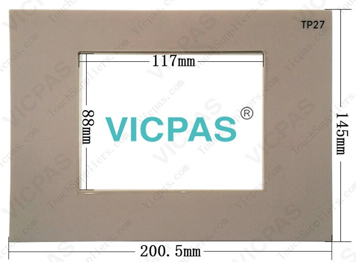 Siemens TP7 Front Overlay