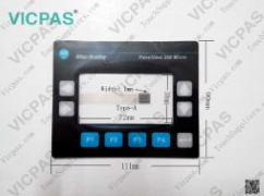 Allen Bradley 2711-M3A19L1A Membrane Keypad Type A