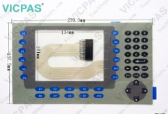 Allen Bradley 2711P-K7 Membrane Keypad