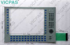 Allen Bradley 6180W-15BPXPH Membrane Keypad
