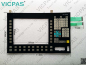 Siemens 6FC5203-0AF02-0AA0 Membrane Keypad