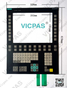 Siemens 6FC5203-0AF06-1AA0 Membrane Keypad