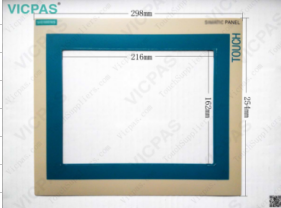 Siemens MP270B 10" Touch Glass