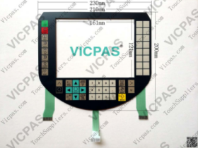 Siemens 6FC5403-0AA20-0AA0 Membrane Keypad