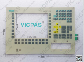 Siemens 6ES7645-1DK40-0AE0 Membrane Keypad