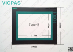 Siemens MP277 Simatic 10" Front Overlay Type B