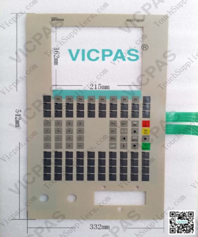 Siemens OP37 Touch Glass