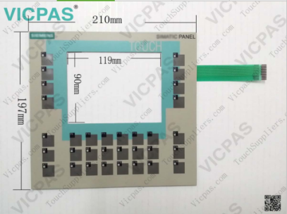Siemens OP177 6" Membrane Keypad