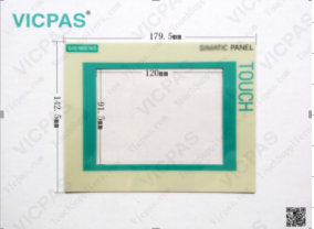 Siemens TP177B 6 PN DP Touch Glass