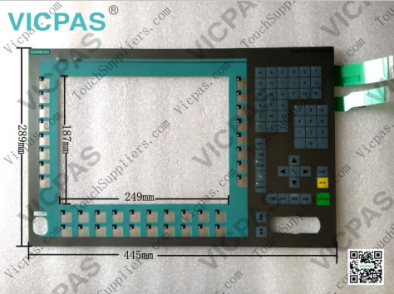 Siemens IPC877 12.1" Membrane Keypad