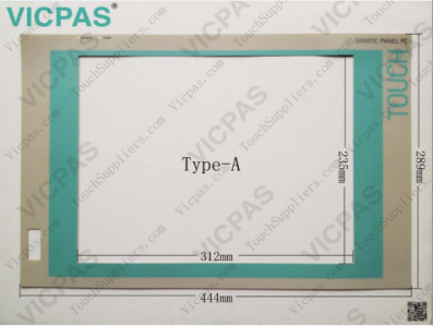 Siemens PC670 15" Front Overlay Type A