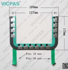 Siemens Mobile Panel 177 6" Membrane Keypad