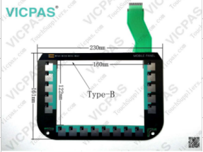 Siemens Mobile Panel 270 7.5" Membrane Keypad Type B